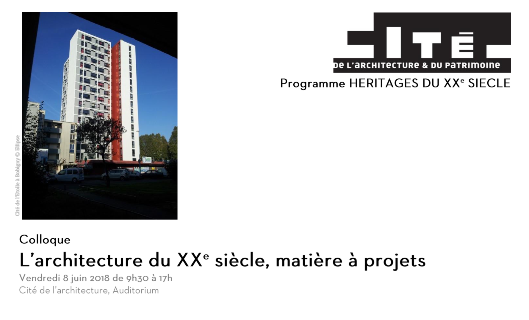 Journée d'études 2018 : "L'architecture du XXe siècle, matière à projets", les vidéos!