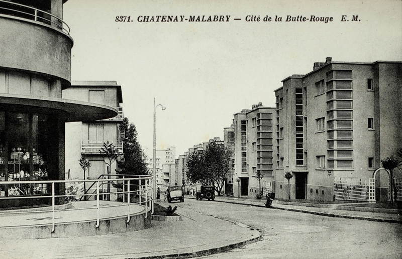 Carte postale de la Butte Rouge