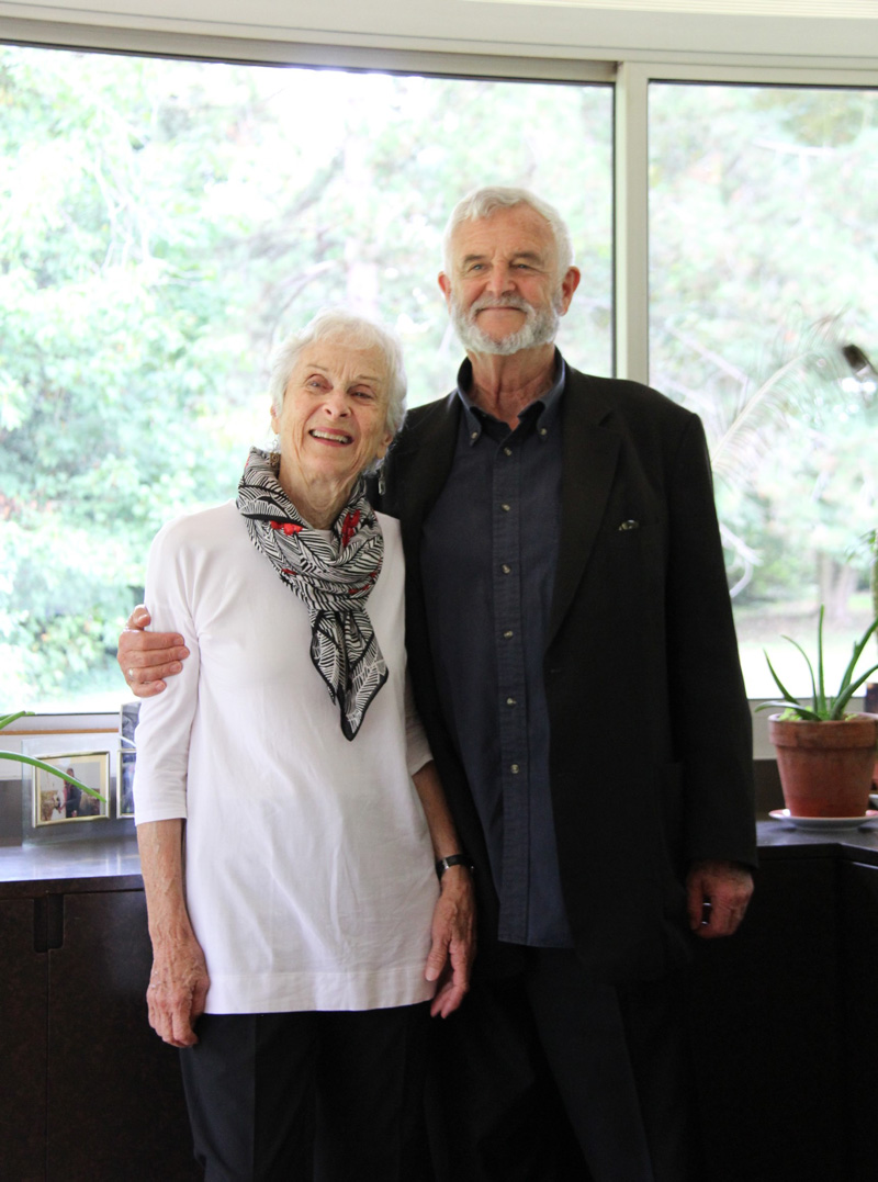 Richard Neutra et Peggy Bauhaus