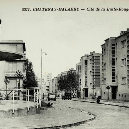 Carte postale de la Butte Rouge