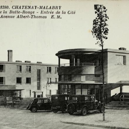 Carte postale de la Butte Rouge