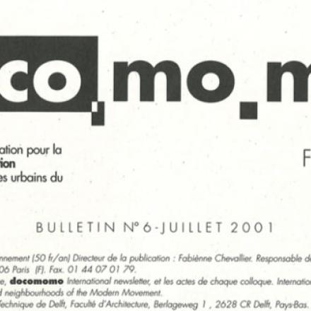 Bulletin Docomomo