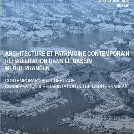 Architecture et patrimoine contemporain en Méditerranée les 23 et 24 juin 2022