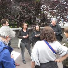 Visite de la patinoire de Saint-Ouen